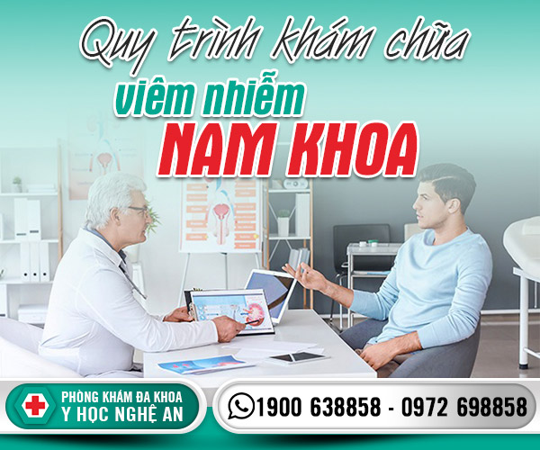 Quy trình khám chữa viêm nhiễm nam khoa