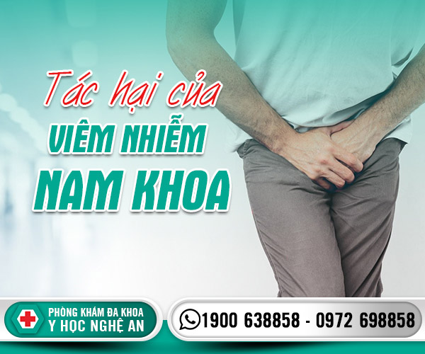 Tác hại của viêm nhiễm nam khoa