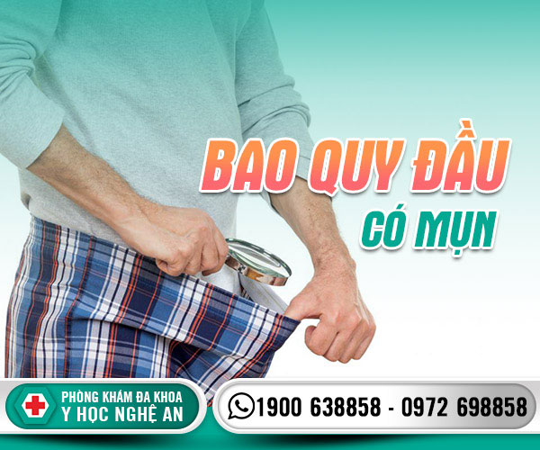 Bao quy đầu có mụn
