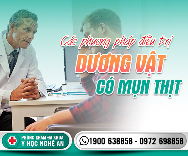 Các phương pháp điều trị dương vật có mụn thịt