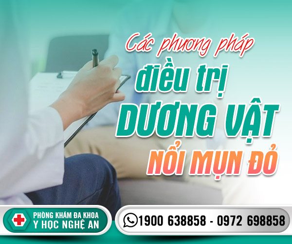 Các phương pháp điều trị dương vật nổi mụn đỏ