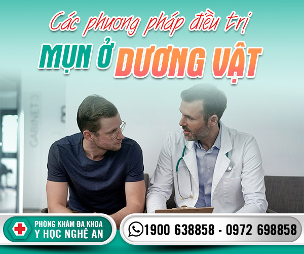 Các phương pháp điều trị mụn ở dương vật