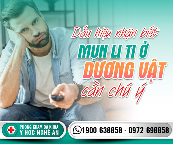 Dấu hiệu nhận biết mụn li ti ở dương vật