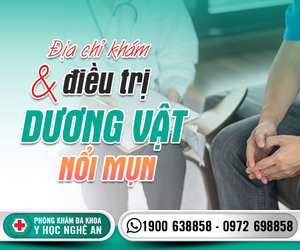 Địa chỉ khám và điều trị dương vật nổi mụn