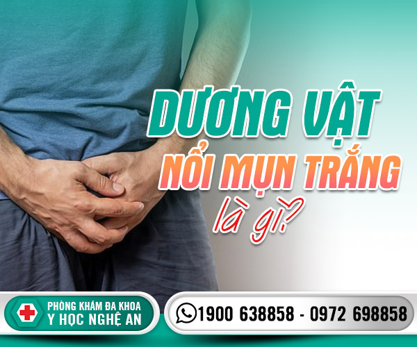 Dương vật nổi mụn trắng là gì
