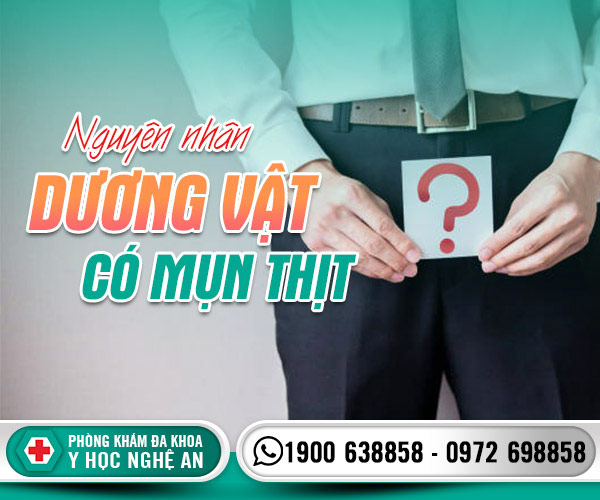 Nguyên nhân dương vật có mụn thịt